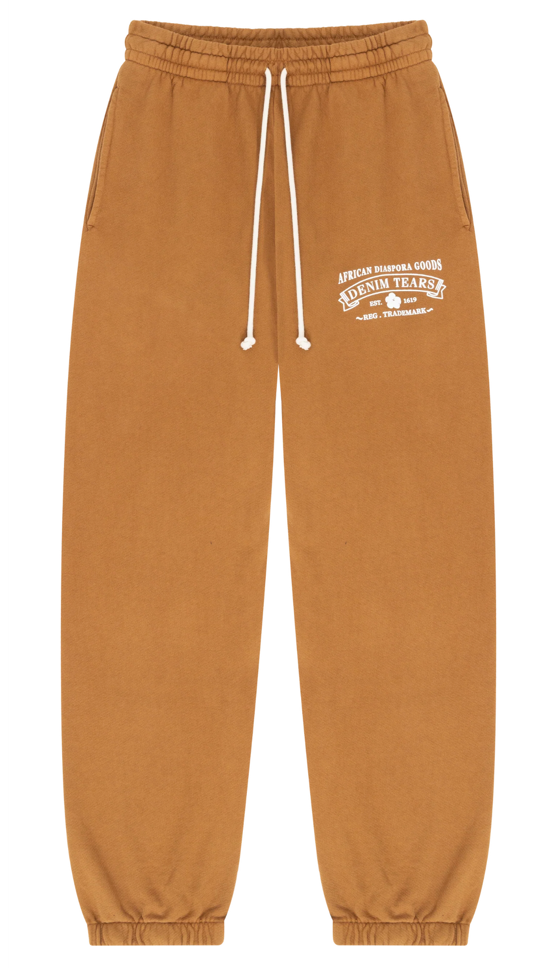 Denim Tears 'ADG' Brown Sweatpants