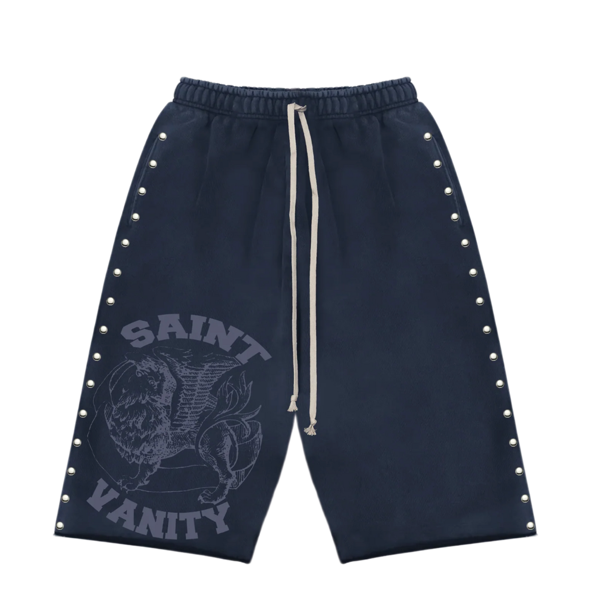 Saint Vanity 'Navy' French Terry Longshorts