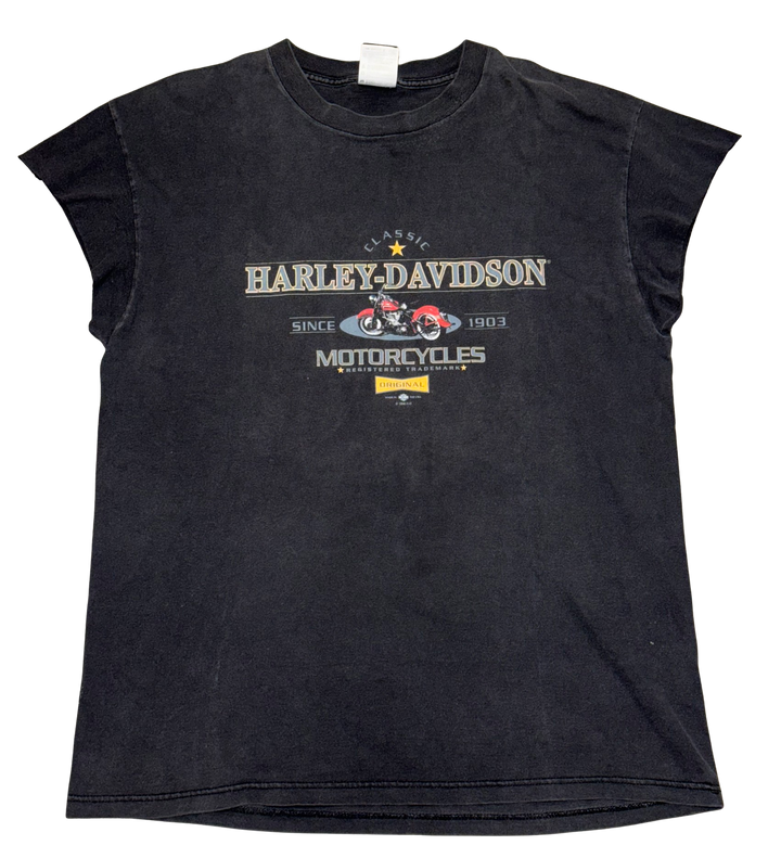 Harley Davidson 'Classic' Vintage Cutoff Tee
