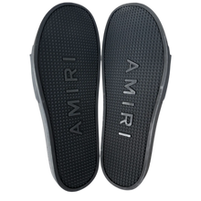 Amiri 'Logo Black' Pool Slide