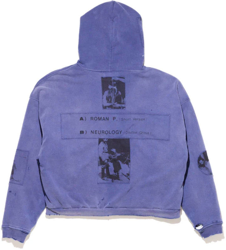 Enfants Riches Déprimés 'Spruce Blue' Soviet Arctic Assemblage Zip Up Hoodie