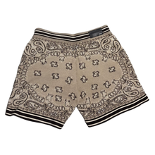Amiri 'Tan' Crochet Bandana Shorts