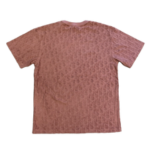 Dior 'Metal Pink' Oblique Terrycloth Tee