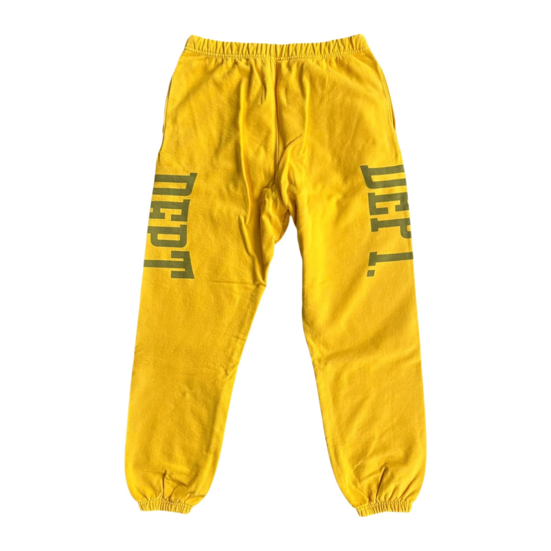 Gallery Dept 'Yellow' Logo Sweatpants