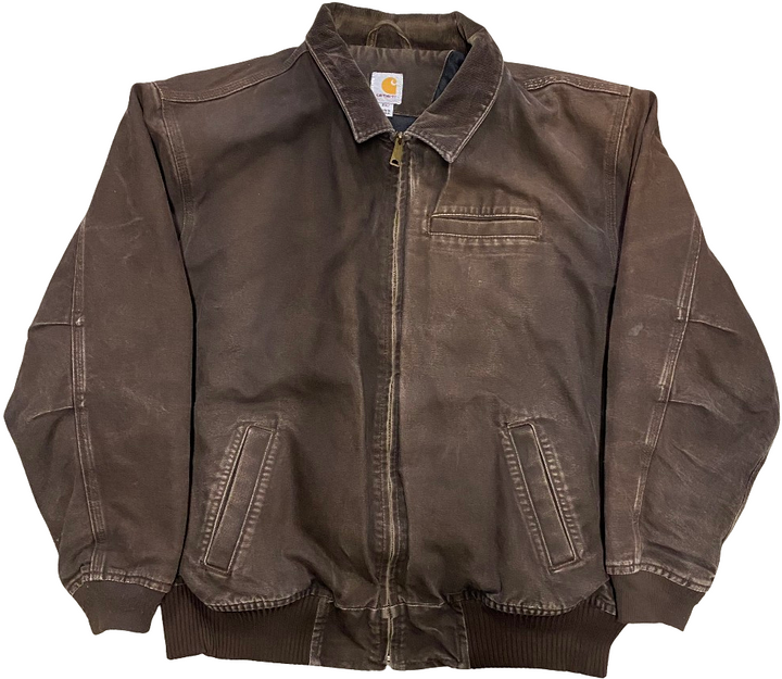 Carhartt 'Duck Brown' Bomber Jacket