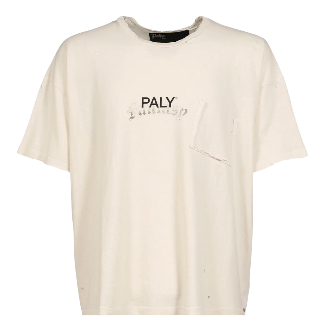 Paly Hollywood 'Cream' Core Logo Tee