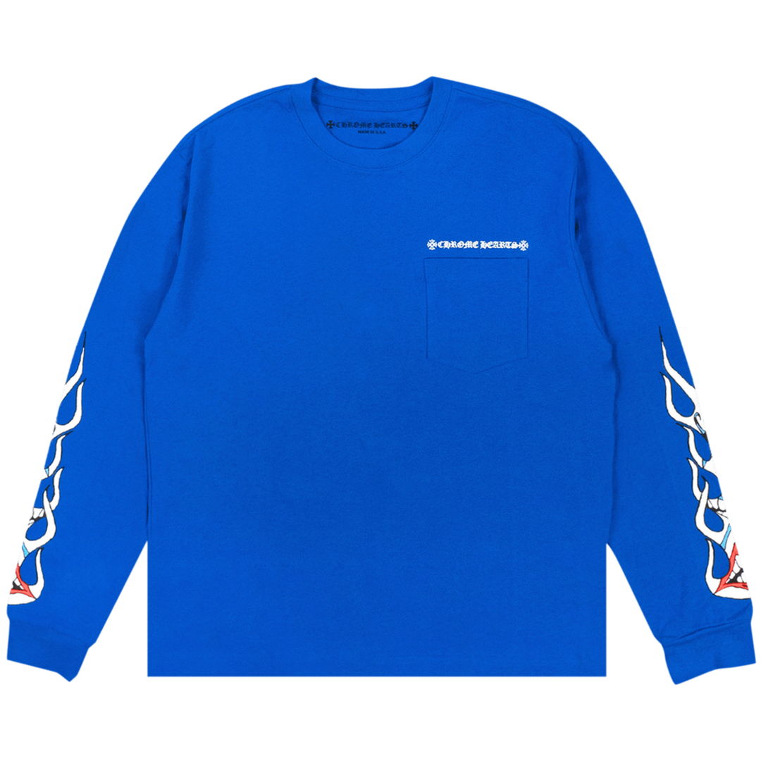 Chrome Hearts Matty Boy 'Blue' Space Longsleeve