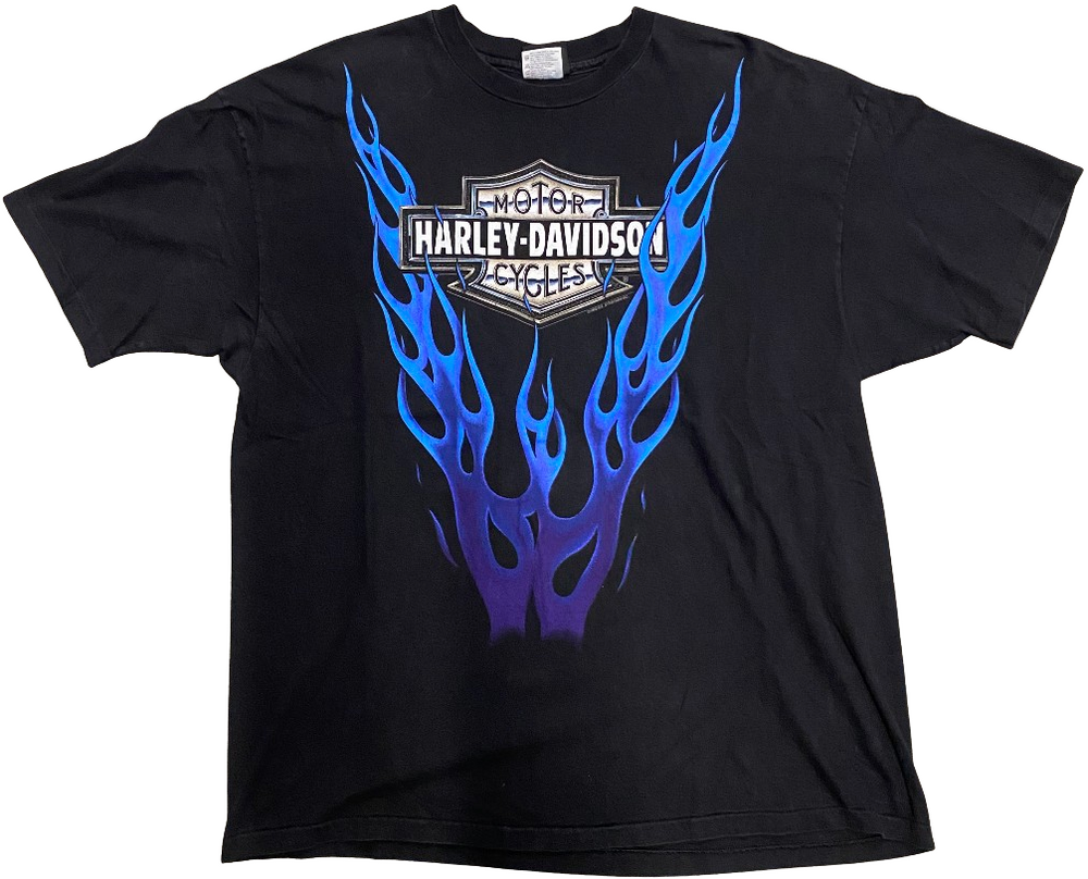 Harley Davidson 'Cycle World' Vintage Tee