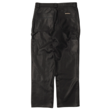 Chrome Hearts 'Black Leather' Double Knee Carpenter Pants