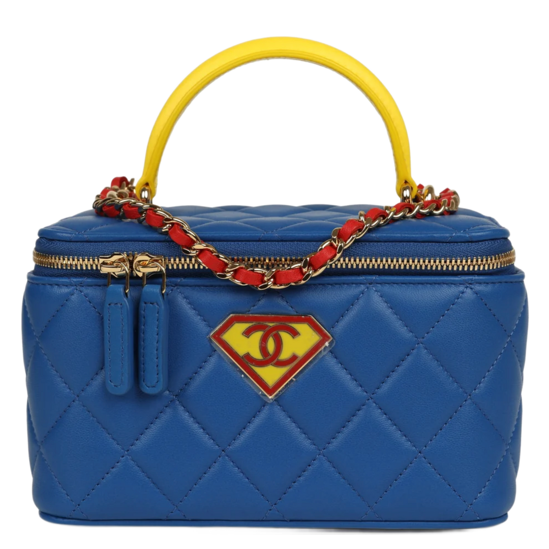 Chanel 26A Lambskin 'Superman' Vanity Bag