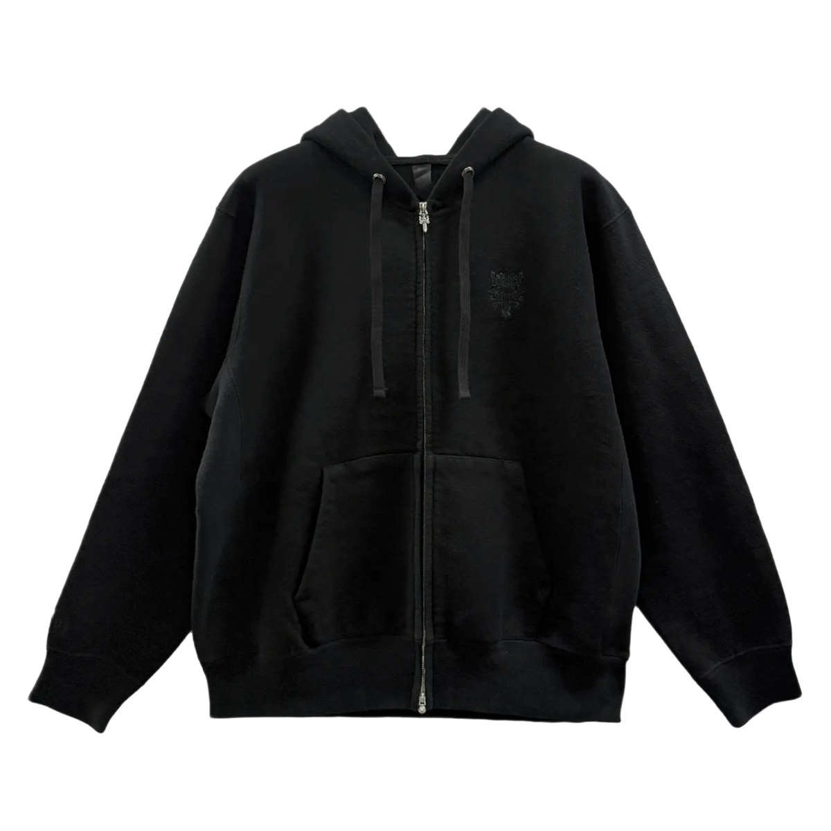 Chrome Hearts 'Black' King Fish Zip Up Hoodie