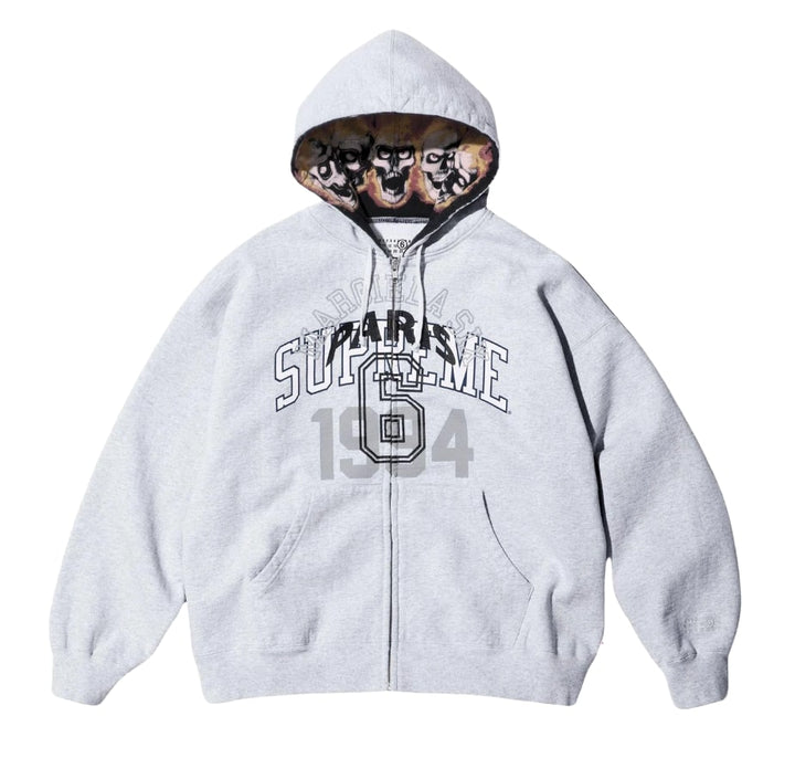 Supreme x Maison Margiela 'Grey' Zip Up Hoodie