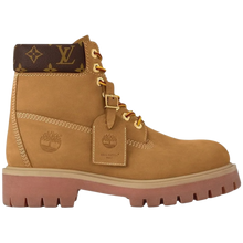 Louis Vuitton x Timberland 'Monogram' Wheat Boots