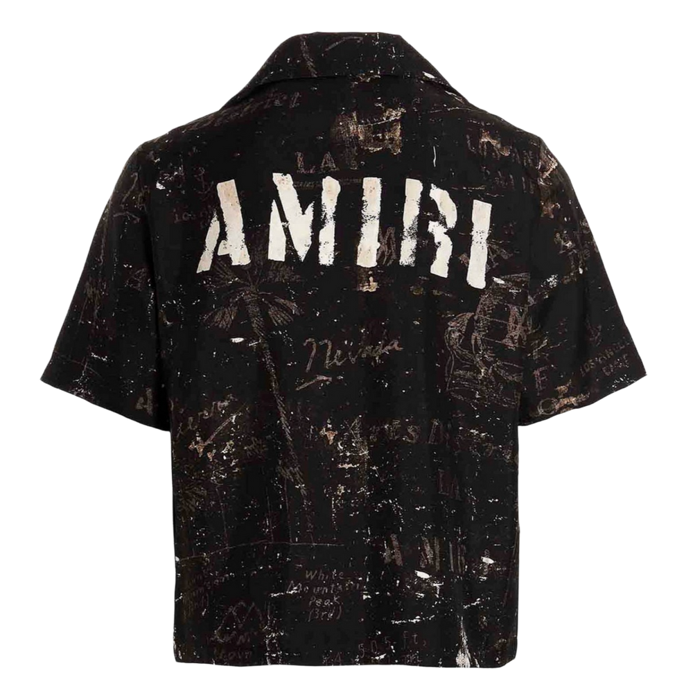 Amiri 'Army Stencil' Button Shirt