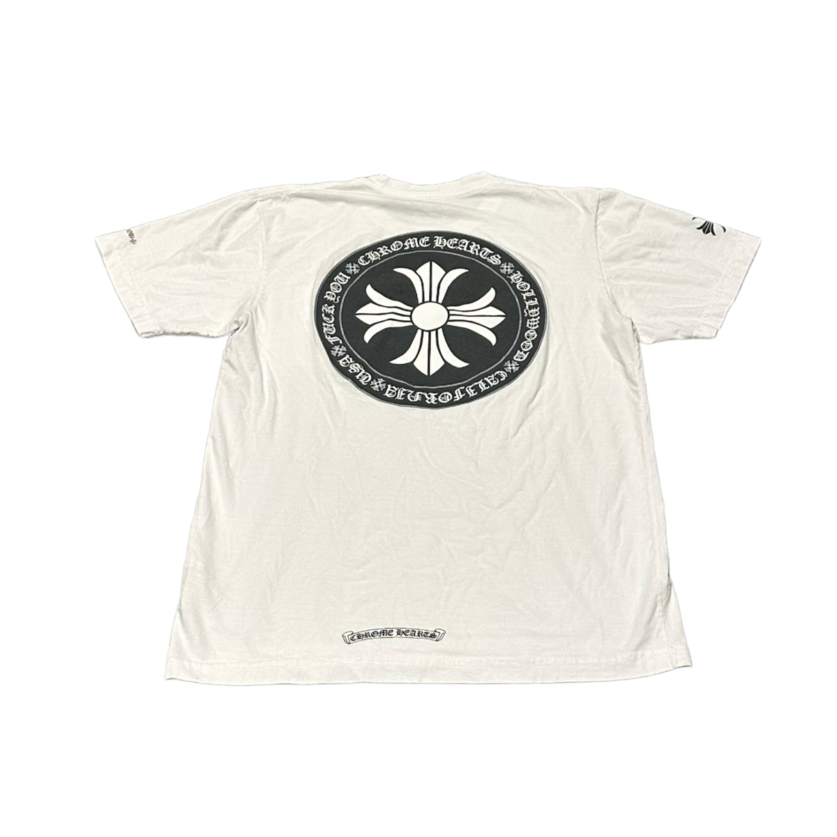 Chrome Hearts 'White' Plus Cross Tee
