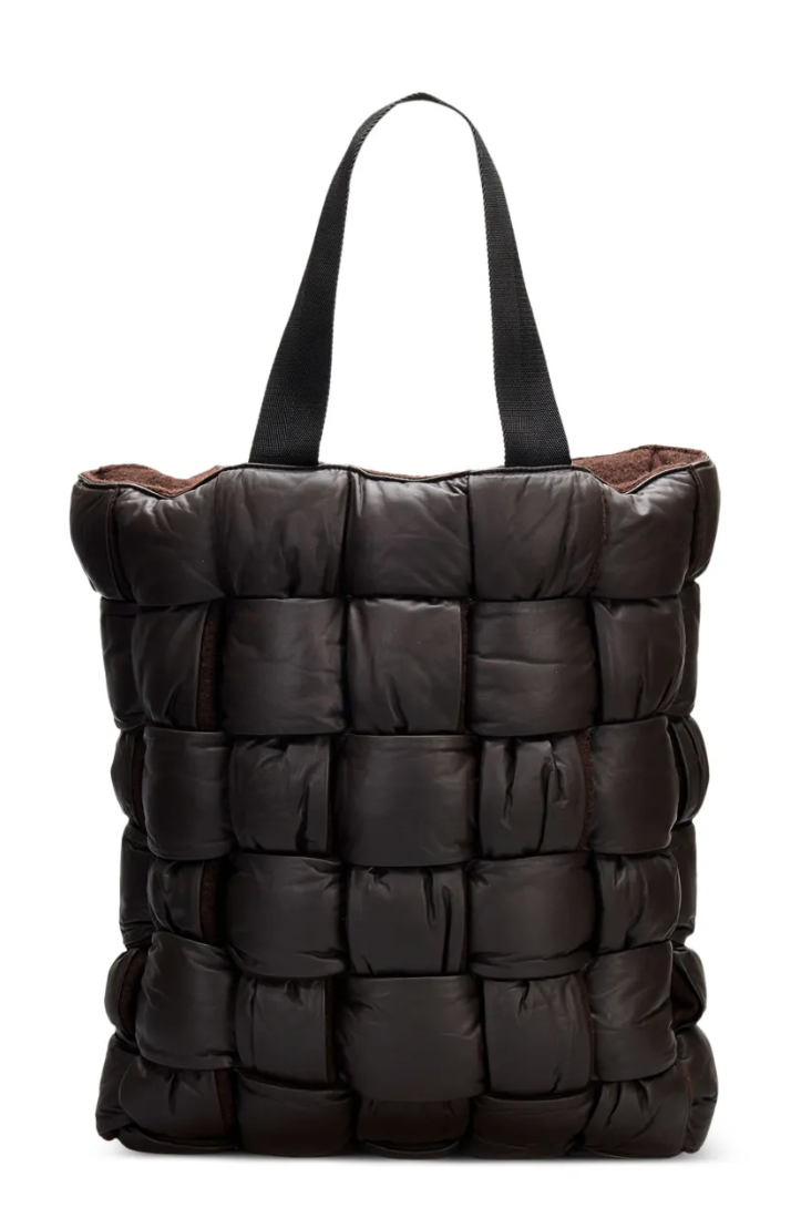 Bottega Veneta 'Brown' Maxi Intrecciato Padded Tote