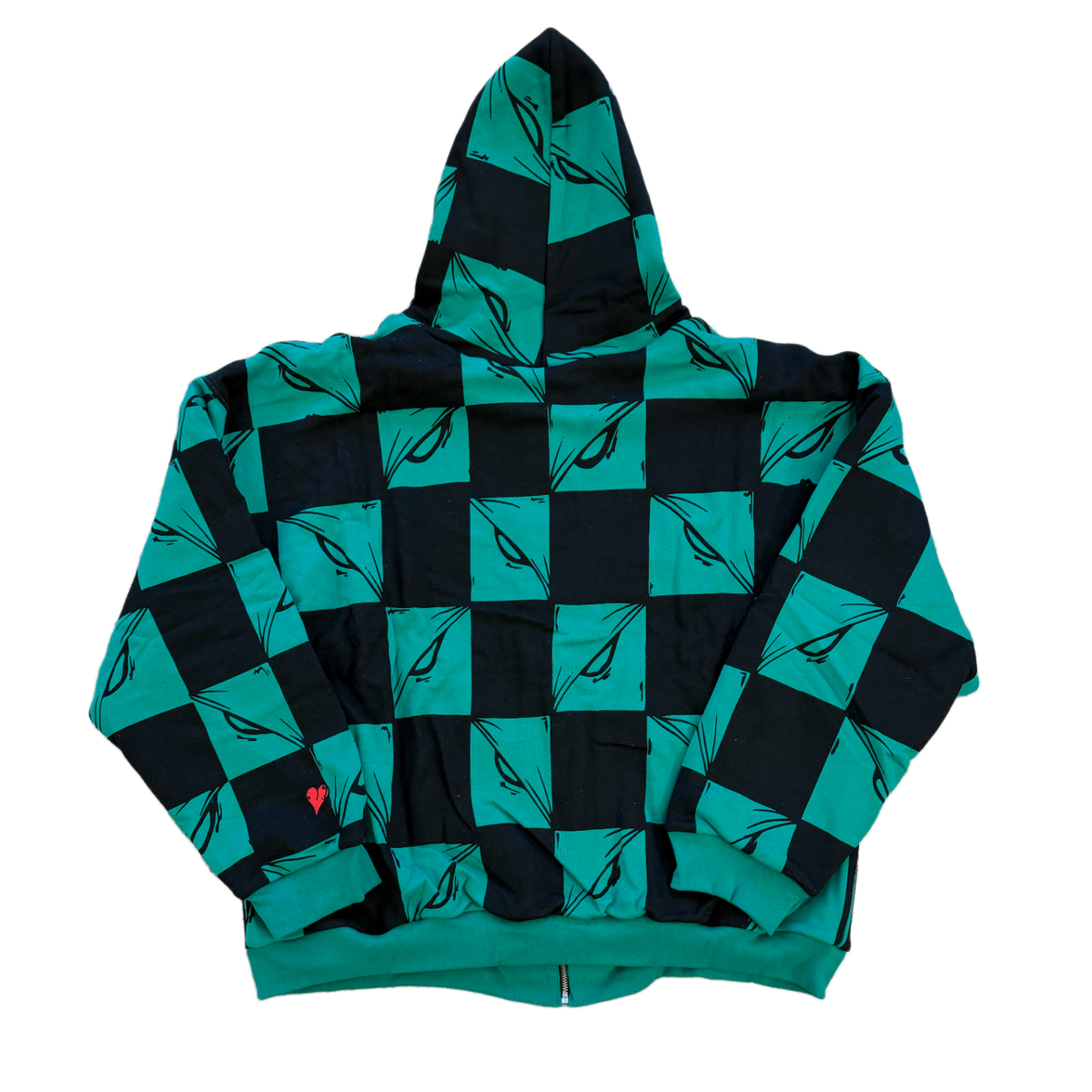 Matty Boy Anti-Promo 99 Eyes 'Green' Thermal Lined Zip