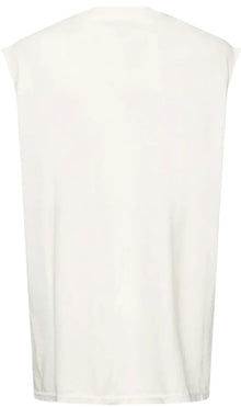Rick Owens 'Milk' Tarp Sleeveless Tee