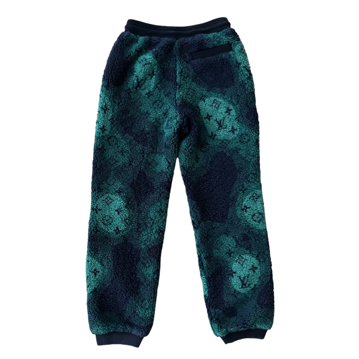 Louis Vuitton 'Green Camo' Fleece Jogpants