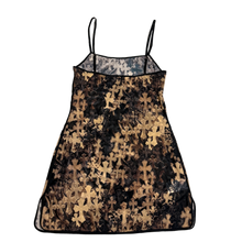 Chrome Hearts 'Cross Print' Women's Mesh Mini Dress