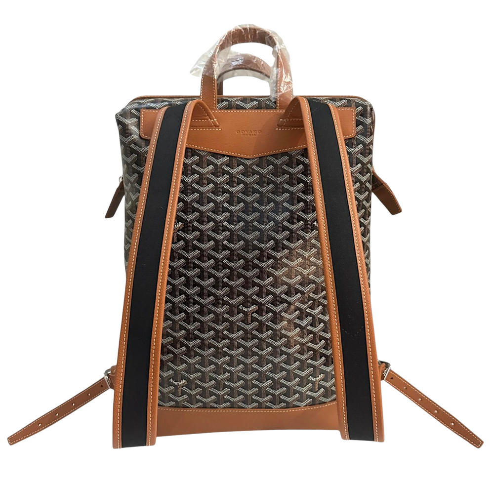 Goyard Cisalpin Backpack Black/Tan