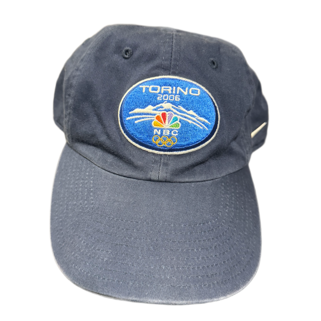 NBC 'Torino 2006 Winter Olympics' Blue Adjustable Vintage Hat