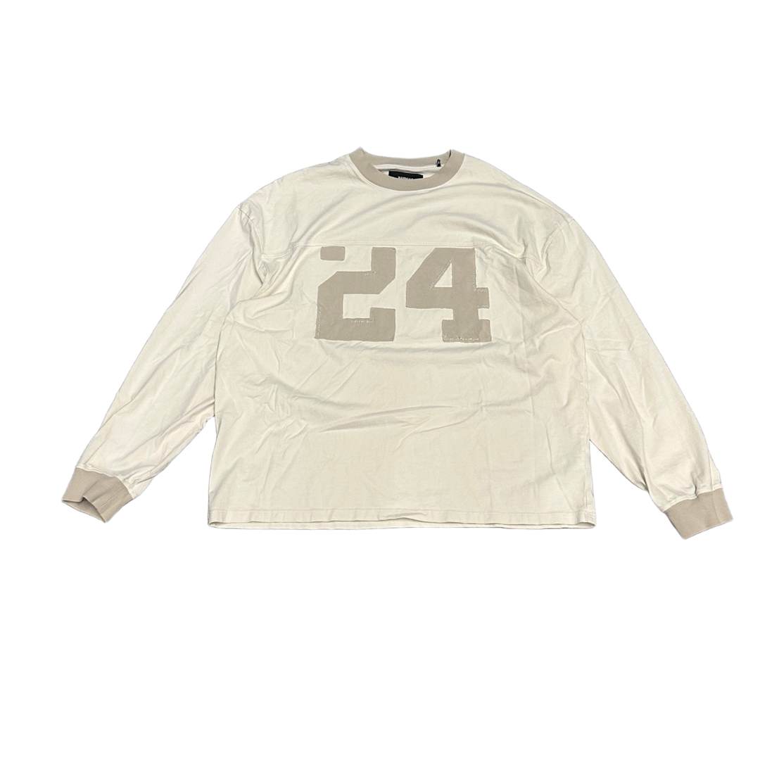 Nahimas 'Cream' Varsity Longsleeve Tee