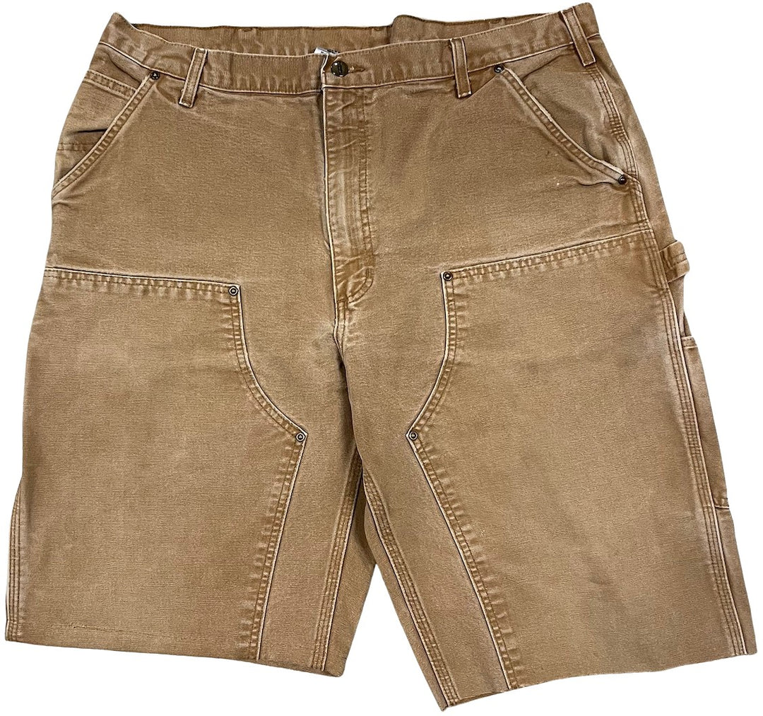 Carhartt 'Tan Denim' Double Knee Carpenter Shorts