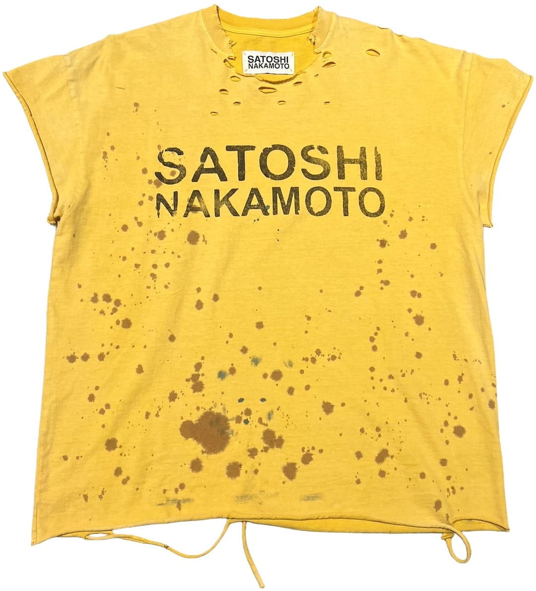 Saoshi Nakamoto 'Yellow' Cutoff
