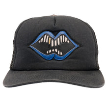 Chrome Hearts Matty Boy 'Blue Chomper' Leather Patch Hat