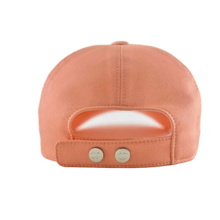 Chanel 'Orange & Turqoise' CC Logo Baseball Hat