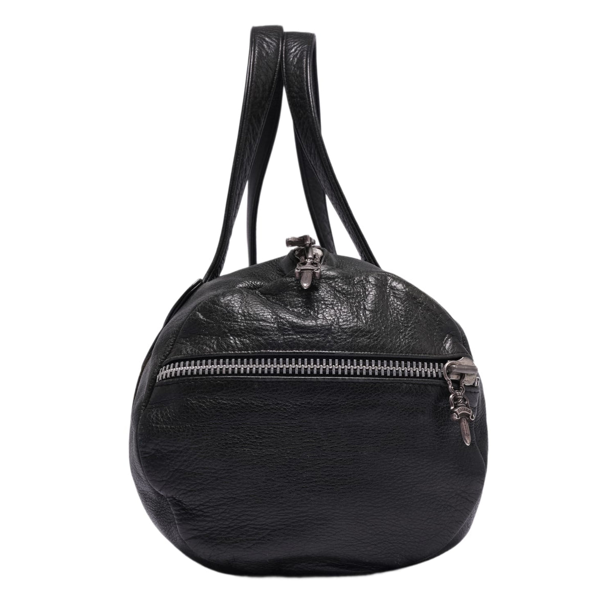 Chrome Hearts 'Black' Duffle Zip Bag