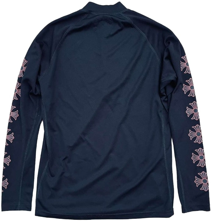Chrome Hearts 'Black' Cycling Mesh Quarter Zip Jacket