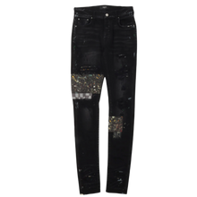 Amiri 'Paint Splatter' Patched Jeans