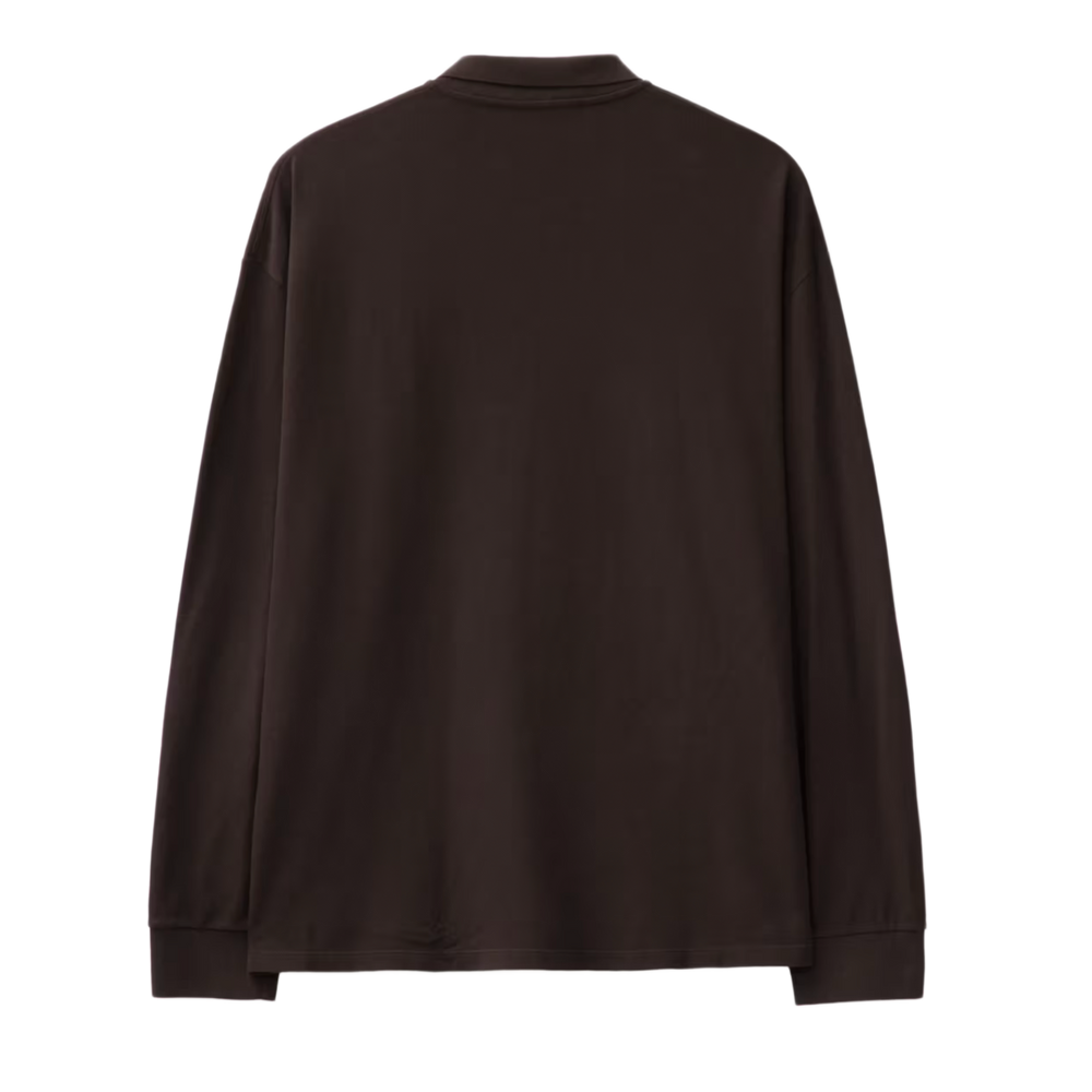 Miu Miu 'Brown' Longsleeve Polo