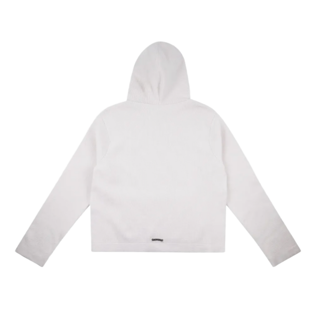 Chrome Hearts 'Embroidered Vine Dagger' Beige Cashmere Hoodie