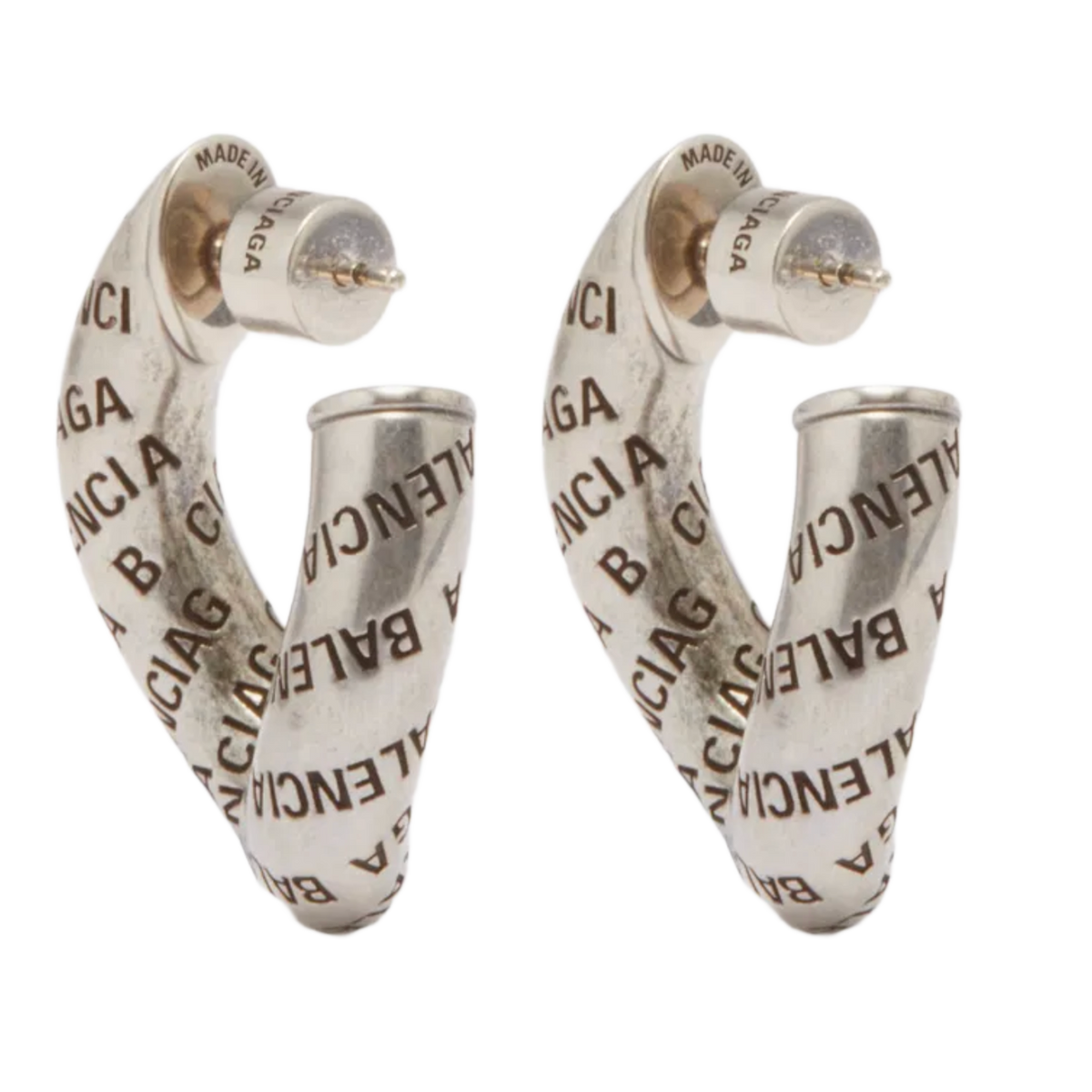 Balenciaga 'Silver Engraved Logo' Earnings