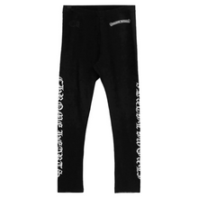 Chrome Hearts 'Black' Scroll Logo Script Leggings