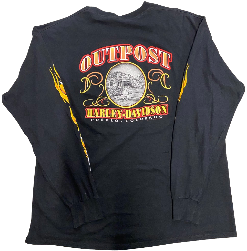 Harley Davidson 'Pueblo Outpost' Vintage Longsleeve Tee