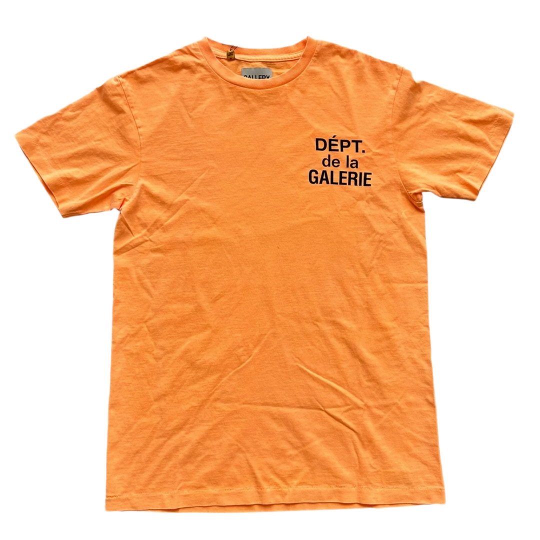 Gallery Dept. 'Orange and Black' French Logo Tee