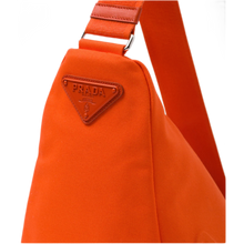 Prada 'Orange' Triangle Shoulder Bag