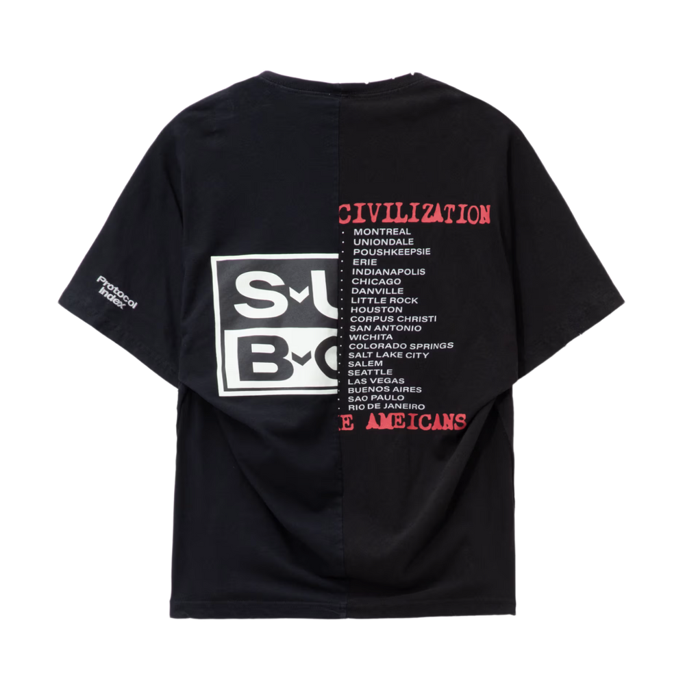 Protocol Index 'Fake Shoulder Seam' Vintage Tee