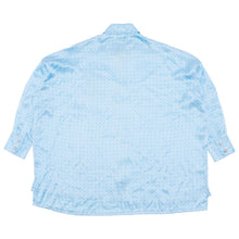 Chrome Hearts Rolling Stones Blue 'Silk' Button Up Shirt