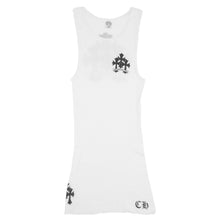 Chrome Hearts Vintage 'White' Cemetery Cross Tank Top