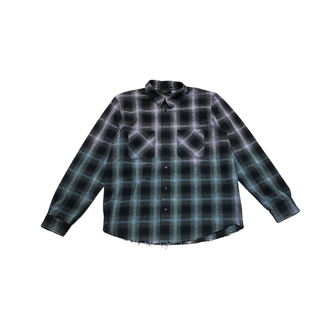 Amiri 'Black' Plaid Flannel