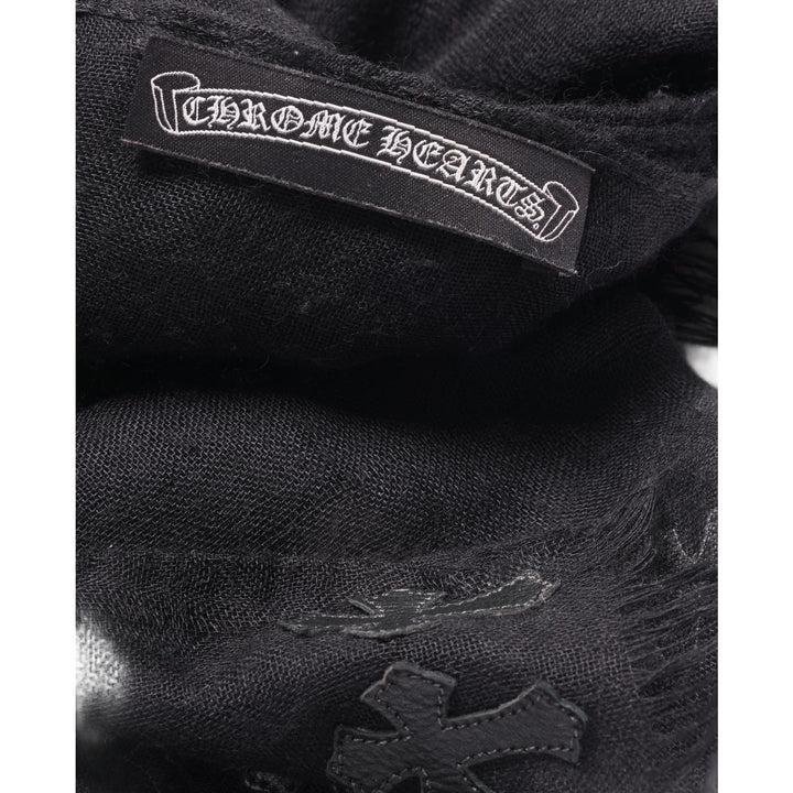 Chrome Hearts 'Cross Patch' Cashmere Scarf