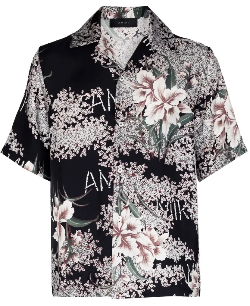 Amiri 'Tiki' Bowling Shirt