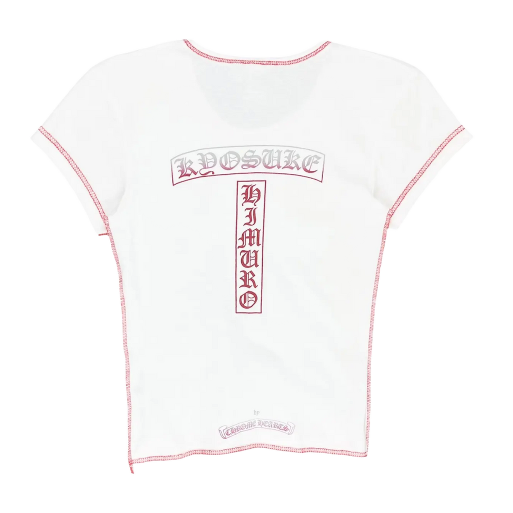Chrome Hearts Vintage Women's 'Kyosuke Himuro' T Bar Baby Tee