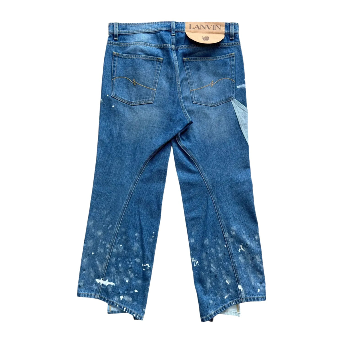 Gallery Dept x Lanvin 'Painter' Twist Flare Jeans