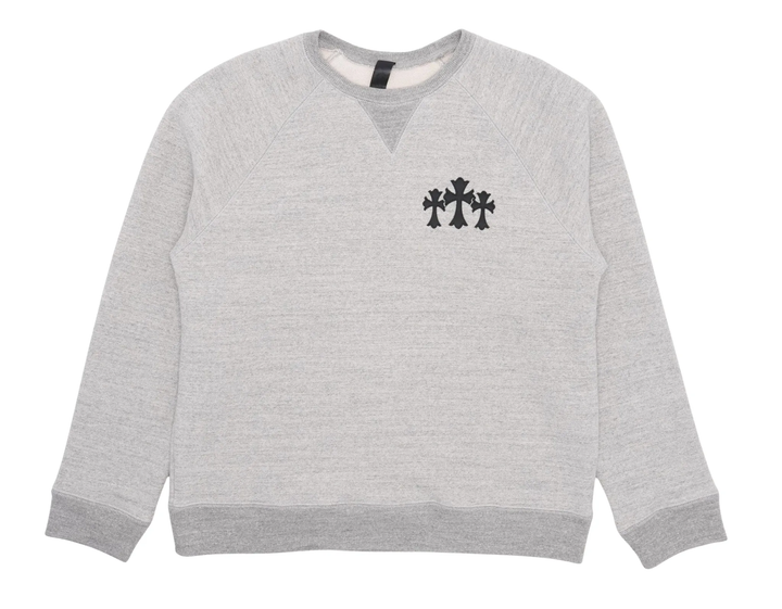 Chrome Hearts 'Grey' Seven-11 CH Crewneck